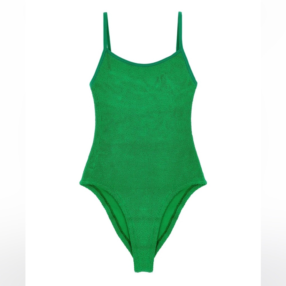 Hunza G Teal One-Piece Swimsuit